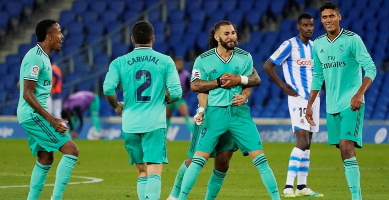 Real Madrid kan juichen na controversieel duel in San Sebastián en verdringt Barça