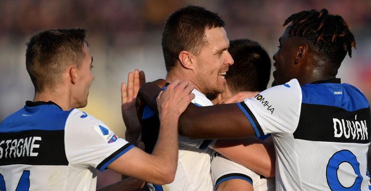 Atalanta met invaller Castagne heeft Champions League in het vizier na ruime zege