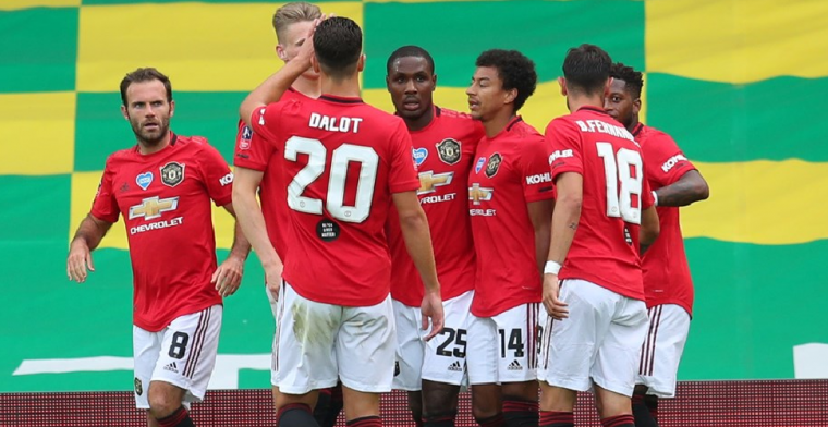 Norwich maakt het Man United niet makkelijk, Mancunians pas door na verlengingen