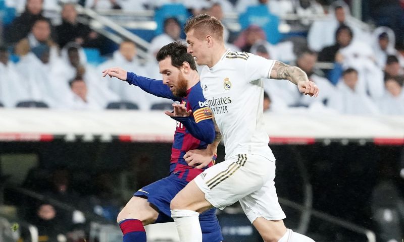 Titelclash Barça vs Real: Courtois en Hazard in pole, Villarreal scherprechter Afbeelding: Titelclash Barça vs Real: Courtois en Hazard in pole, Villarreal scherprechter