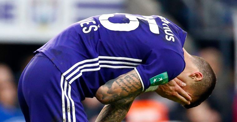'Vranjes voorlopig nog niet terug op de training van Anderlecht'