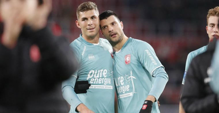 Berggreen (FC Twente) nuanceert transferverhalen: 'Verder kennis maken'