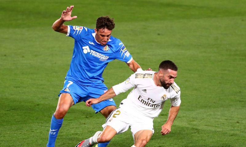 Real Madrid neemt Getafe-hobbel dankzij benutte penalty van Ramos Afbeelding: Real Madrid neemt Getafe-hobbel dankzij benutte penalty van Ramos
