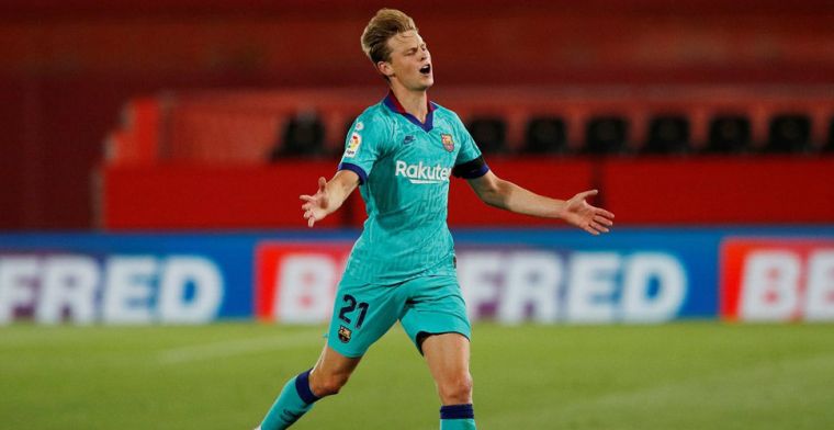 SPORT legt vinger op zere Barça-plek: 'De Jong opvolger van Xavi en Iniesta'