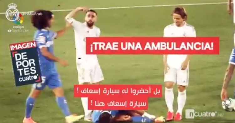 Real Madrid is helemaal klaar met toneelspel Getafe: Bel een ambulance!