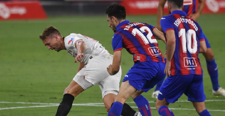 Sevilla mag nog hopen op Champions League en nadert tot op twee punten