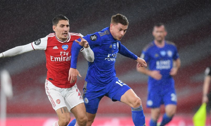 Vardy redt punt voor Leicester City en beëindigt sterke reeks van Arsenal Afbeelding: Vardy redt punt voor Leicester City en beëindigt sterke reeks van Arsenal