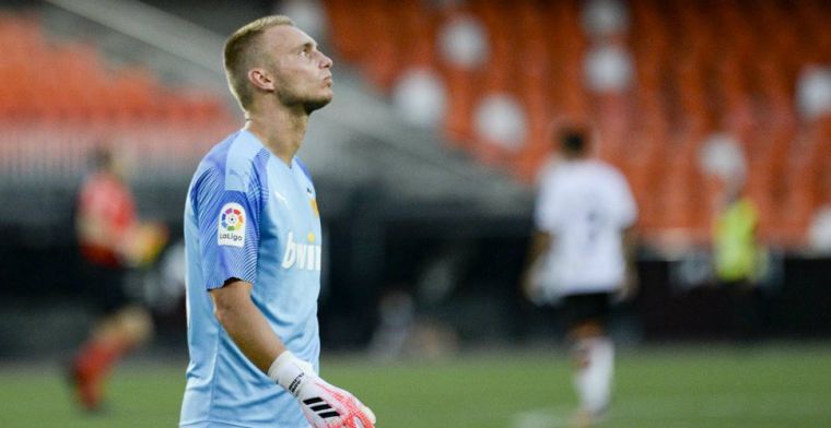 Valencia-trainer Voro stelt Cillessen gerust: 'Daarom speelde Doménech'