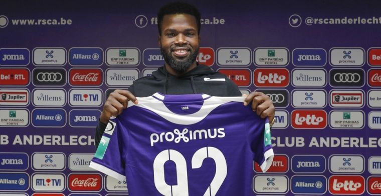 'Anderlecht ziet licht aan het einde van de tunnel voor Lawrence'