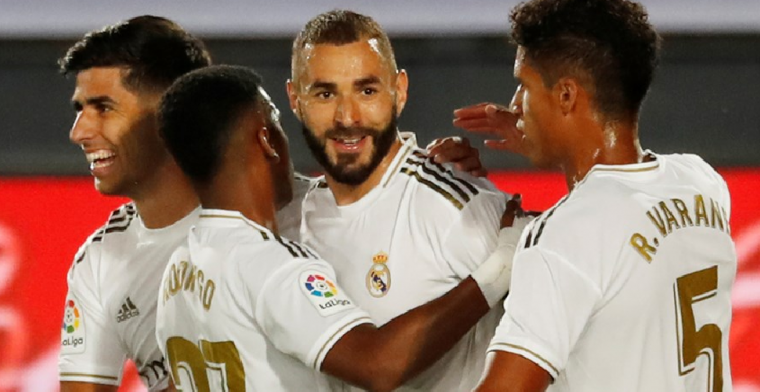 Real Madrid loopt weer weg bij Barcelona: hoofdrol voor Benzema, Asensio en VAR