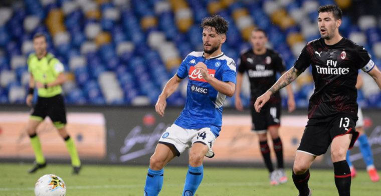 Spanning in strijd Europese tickets in Serie A blijft: 125e treffer voor Mertens