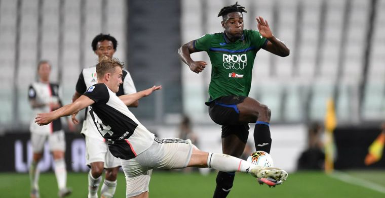 De Ligt vecht 'titanenstrijd' uit: 'De enige die Zapata qua fysiek aan kon'