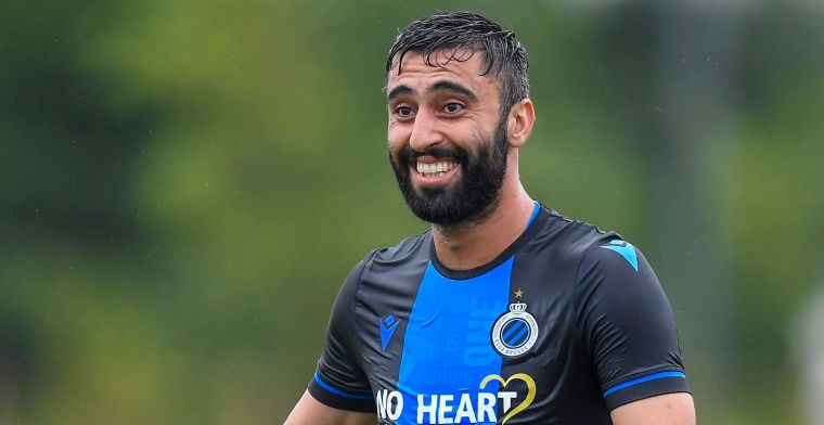 Teken aan de wand, afwezige op teamfoto van Club Brugge