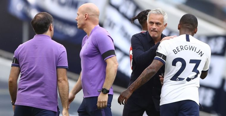 Mourinho zéér geprikkeld na Bergwijn-vraag: 'Alsof ik niet het recht heb'