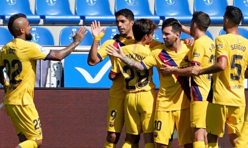 Barcelona werpt schroom eindelijk van zich af dankzij Messi en talenten Afbeelding: Barcelona werpt schroom eindelijk van zich af dankzij Messi en talenten