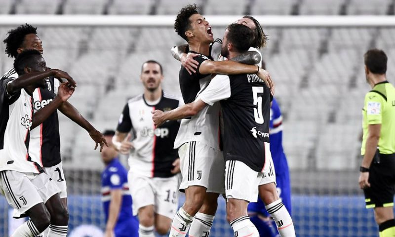 Juventus ploetert richting het einde, maar heeft negende titel op rij wel binnen Afbeelding: Juventus ploetert richting het einde, maar heeft negende titel op rij wel binnen