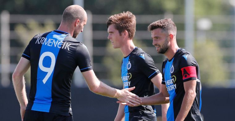 Club Brugge legt Knokke makkelijk over de knie in laatste oefenmatch