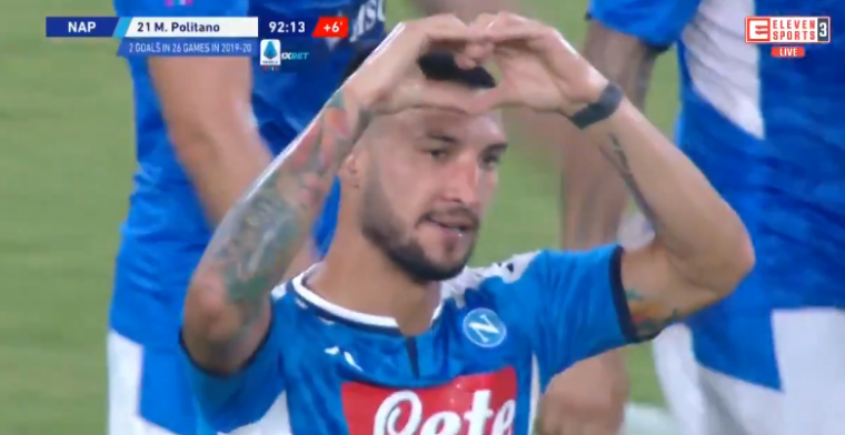 GOAL: Mertens sluit Serie A-seizoen af met knappe assist bij Napoli