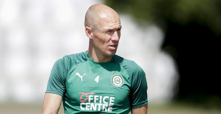 Robben maakt veel indruk: 'Alles is van wereldklasse, echt vet om te zien'