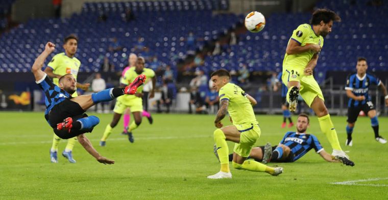 Getafe laat gouden kans vanaf de stip liggen en wordt geëlimineerd door Inter