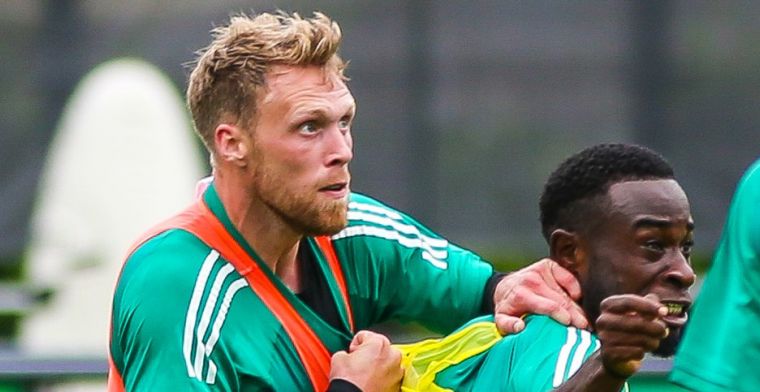 Haps ziet twee Feyenoorders als voorbeeld: 'Echt, de stukken vliegen er vanaf'