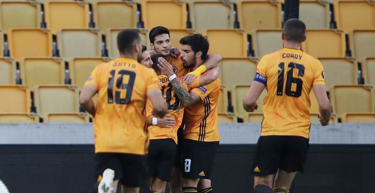 Wolves wint met het nodige geluk, Frankfurt kansloos uitgeschakeld