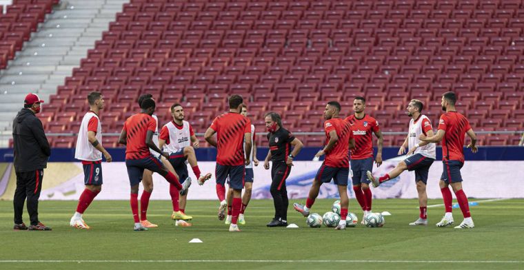 UPDATE: 'Geen Correa en Vrsaljko bij Atlético in CL door corona'
