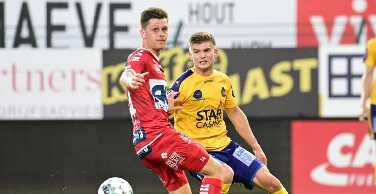 Waasland-Beveren staat aan de leiding na winst tegen KV Kortrijk