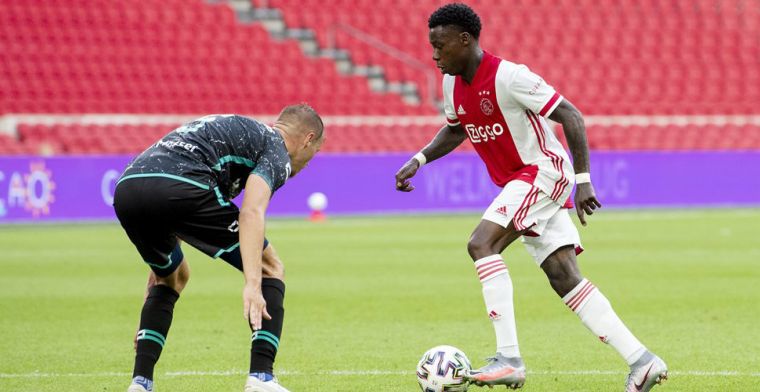 Ten Hag: 'Toen Promes hier kwam, waren er twee posities waar hij zich op richtte'
