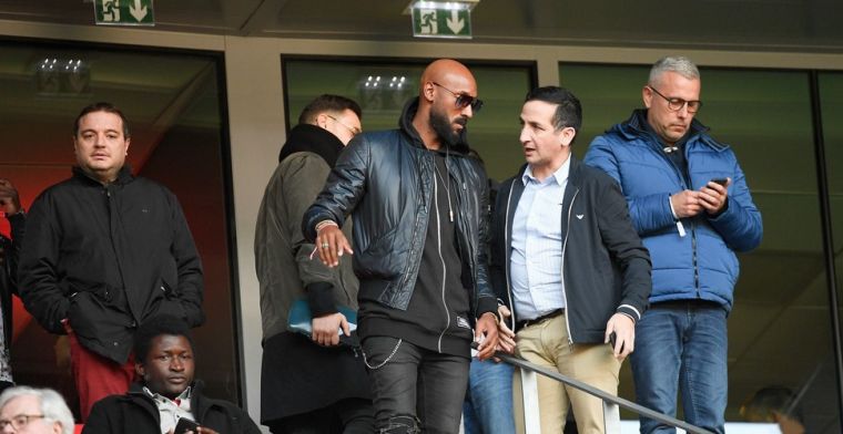 'Anelka trekt shirt Anderlecht aan, zoon van voormalig profvoetballer traint mee'