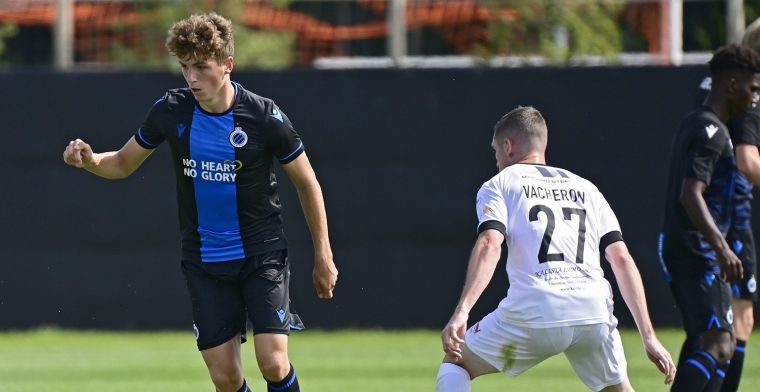 Nieuw talent staat klaar bij Club Brugge: Mijn specialiteit? Lange ballen