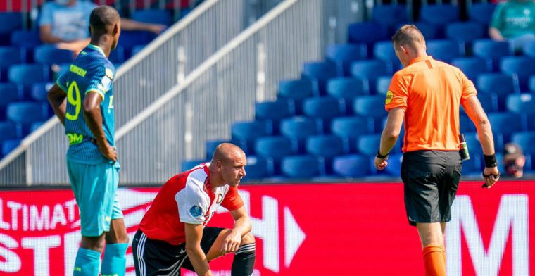 Vlaar steunt pechvogel Feyenoord: 'Kan me voorstellen dat hij moedeloos wordt'