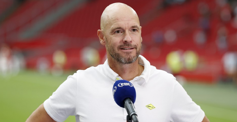 Ten Hag positief over Ajax-experiment: 'Die twee hebben een klik'