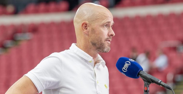 Ten Hag lovend: 'Hij speelde intelligent, was de grote drijvende kracht bij Ajax'