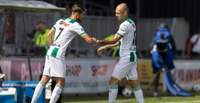 Robben slaagt voor eerste test: aanvaller speelt dertig minuten mee tegen Almere