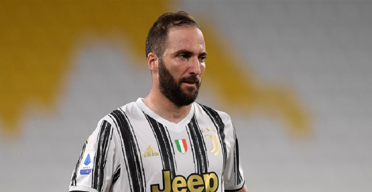 'Higuaín verlaat Juventus en gaat bij nieuwe club 7,5 miljoen per jaar verdienen'