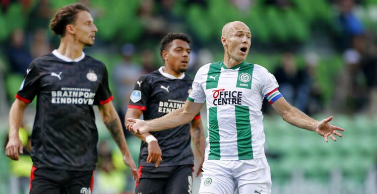 Robben reageert op cynici na blessure: 'Ik lach er zelf ook maar om mee'