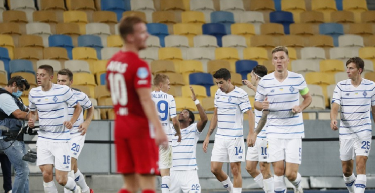 Dinamo Kiev wint van AZ en is mogelijke tegenstander van KAA Gent
