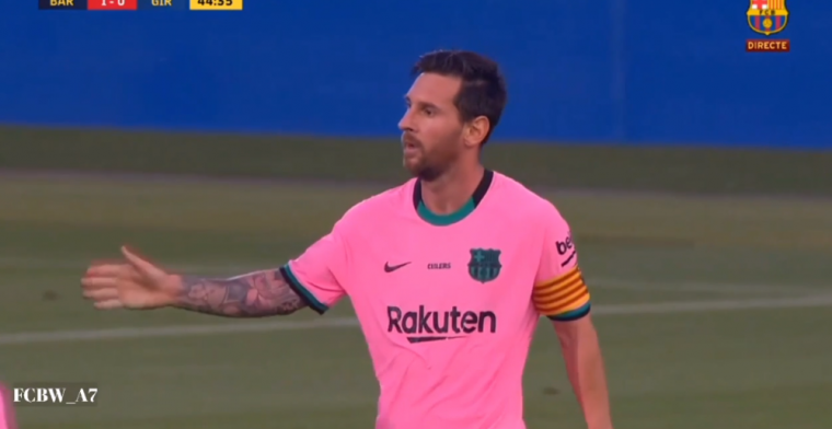 Must see: teruggekeerde Messi maakt prachtige goal met chocoladebeen