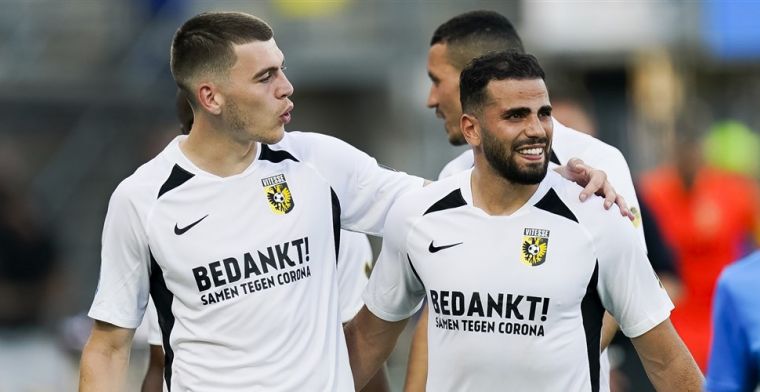 Nog een tegenslag voor Vitesse: ook verdediger test positief op coronavirus