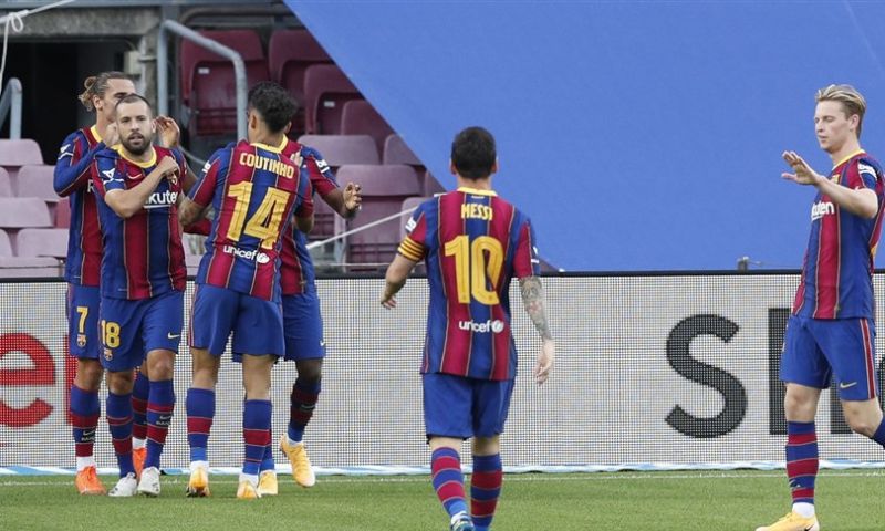 Barcelona verovert Trofeu Joan Gamper na minimale zege Afbeelding: Barcelona verovert Trofeu Joan Gamper na minimale zege