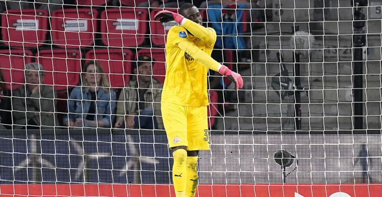 Reactie van PSV-schlemiel Mvogo: Ik beloof dat ik beter ga spelen