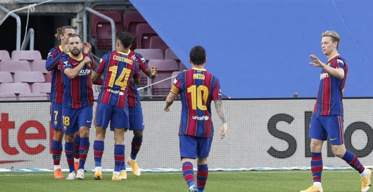 Barcelona verovert Trofeu Joan Gamper na minimale zege