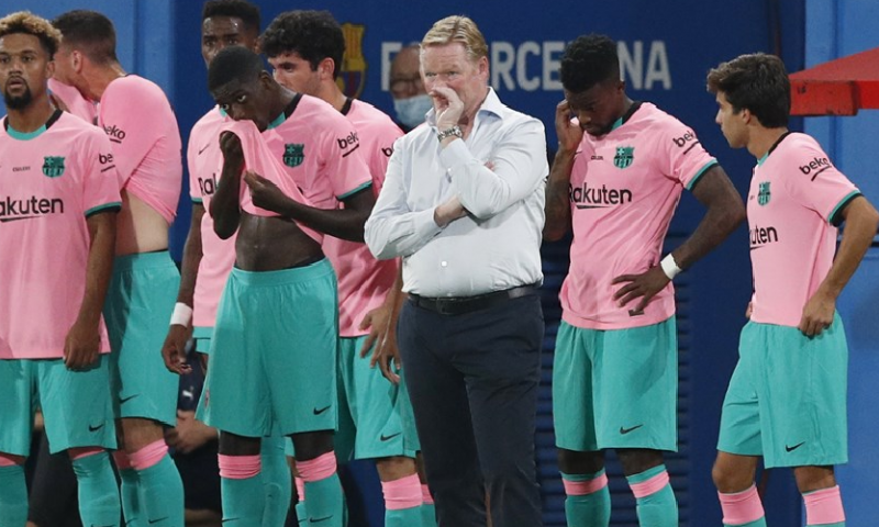 'Nederlandse clubs laten oog vallen op FC Barcelona-talent van Koeman' Afbeelding: 'Nederlandse clubs laten oog vallen op FC Barcelona-talent van Koeman'