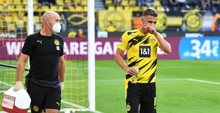Thorgan Hazard is enkele weken uit met een spierscheur