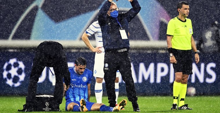 De Decker en KAA Gent houden hart vast met Yaremchuk: “Ziet er niet goed uit”