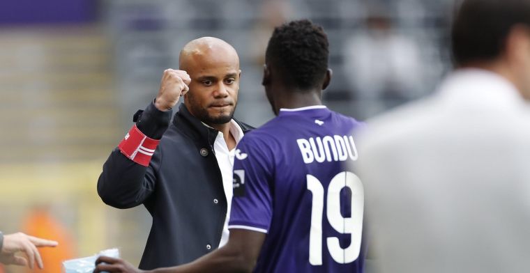 Bundu mag eerste keer starten bij Anderlecht: Dat was wel vervelend