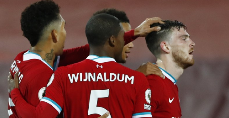 Liverpool blijft foutloos na overtuigende thuisoverwinning op Arsenal