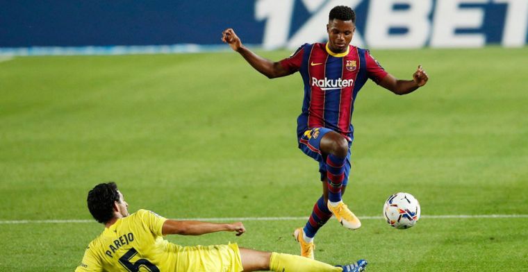 'Monsterbod op Fati kwam van Manchester United, afkoopsom inmiddels 400 miljoen'