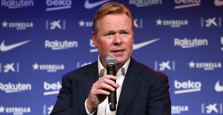 Koeman sorteert voor op komst Dest: 'Belangrijk voor de toekomst van de club'